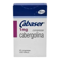 Фото Кабазер (Cabaser, Каберголин Pfizer) таблетки 1мг №20