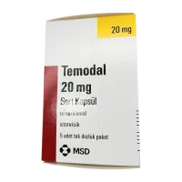 Фото Темодал капсулы 20мг №5