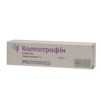 Фото Колпотрофин вагинальный крем Проместрин 1% 15г