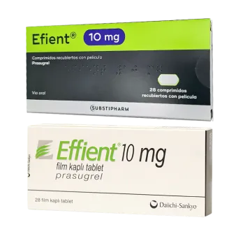 Эффиент Прасугрель 10мг таблетки №28