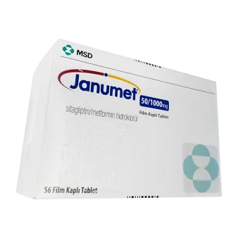 Янумет 1000 + 50 мг (Янумет 1000) таблетки №56