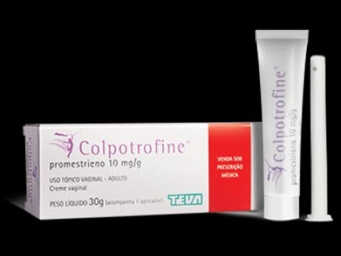 Видео о препарате Колпотрофин вагинальный крем Проместрин 1% 15г